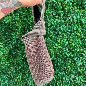 Crystal Mini Wanglock Shopper Black Thank You note